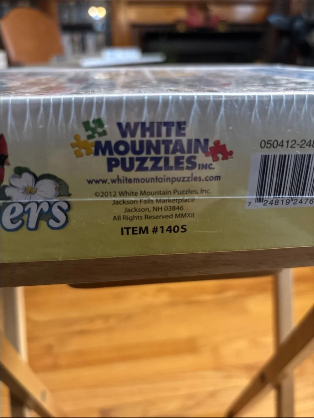 Brand New White Mountain “State Birds & Flowers” Puzzle sealed